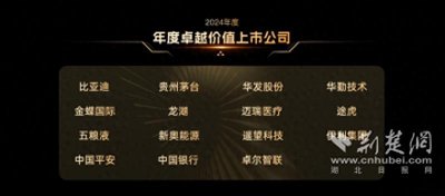 ​卓尔集团获评2024年度“卓越价值上市公司”