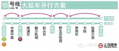 16号线“大站车”运营首日全记录出行攻略三大提示教你如何乘坐“大站车”